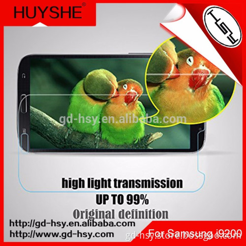 HUYSHE fingerprint resistant tempered glass screen protector for Samsung Mega I9200